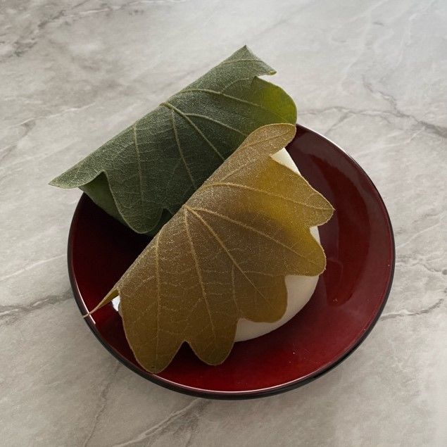 かしわもちページ かしわもち