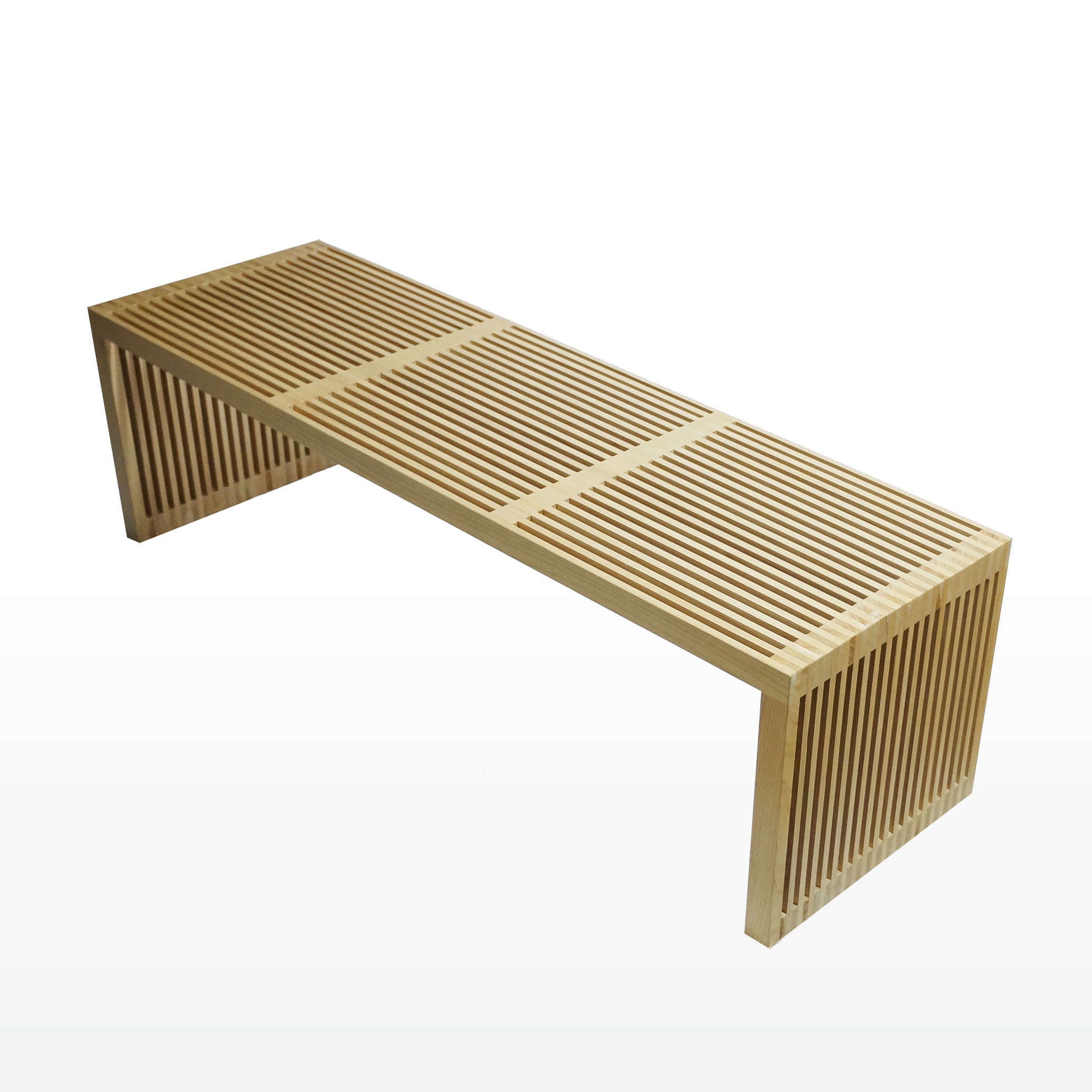 No.032 格子ベンチ | select | シロタニ木工