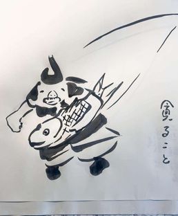 恵比寿様 太郎坊宮の七福神ご紹介✨ 今回は恵比寿さまです。 恵比寿さまは