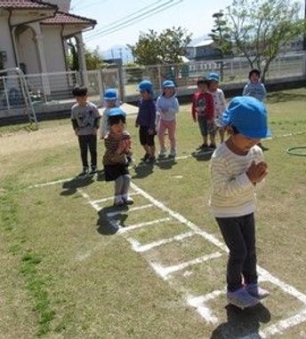 くま こぐま組 ４月の運動遊び ブログ 未来こども園 愛媛県松山市