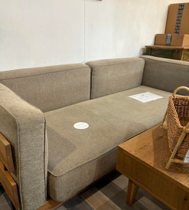 MOMO natural(モモナチュラル) よりN.BOX SOFA WIDE 3Pのご紹介です 