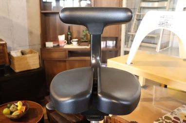 坐骨で座るayur chair(アーユルチェア) ルナ 丸ベースタイプ 
