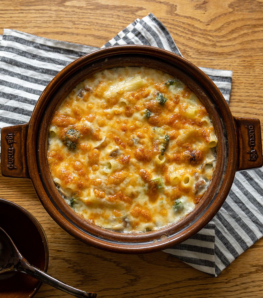 ビストロ土鍋】土鍋マカロニグラタン | 長谷園のwebレシピ | 長谷園の