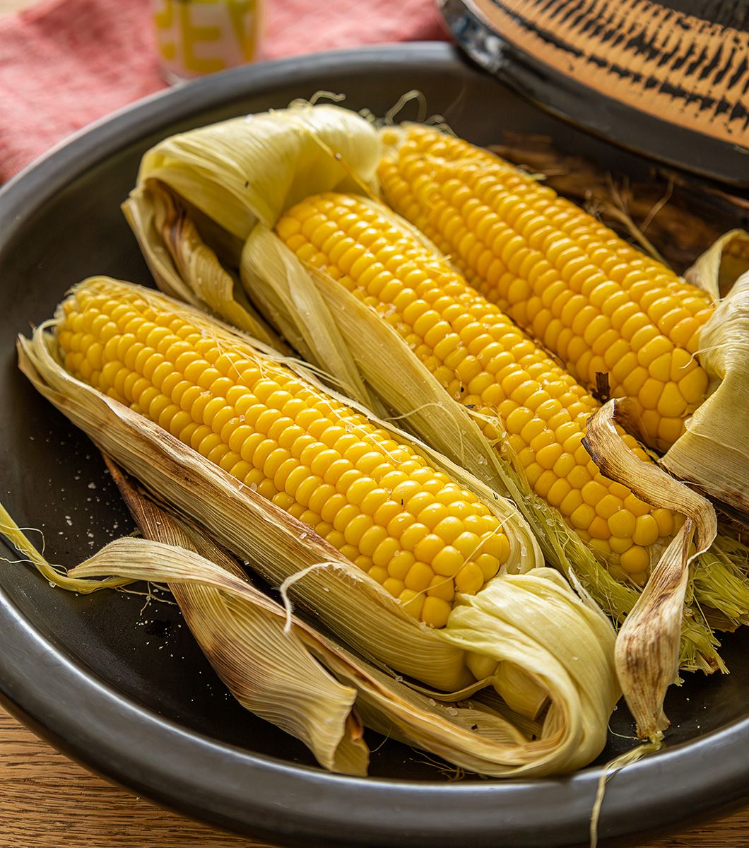 ふっくらさん】とうもろこしの蒸し焼き | 長谷園のwebレシピ | 長谷園