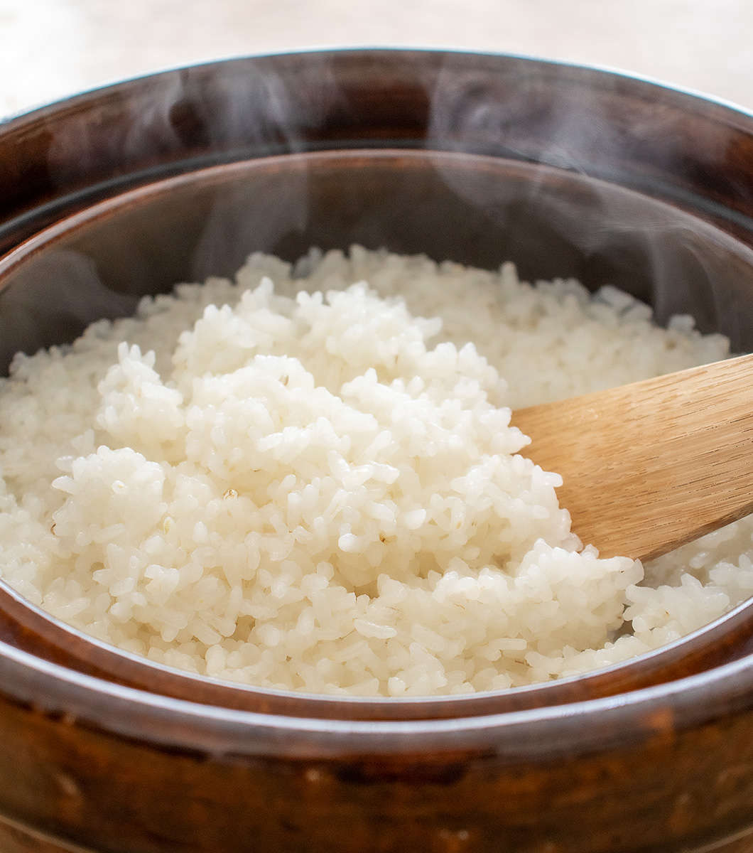 白米炊飯（ロースト土鍋） | 長谷園のwebレシピ