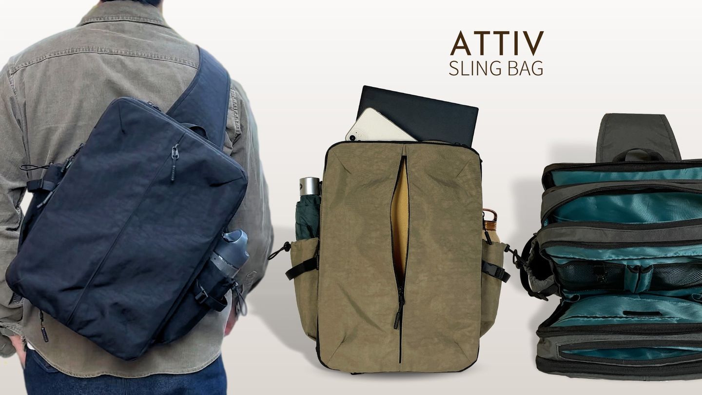 piùno ATTIV ワンショルダーカバン Amazon.co.jp: [piuno] 14インチが入る6層構造！15の収納と拡張