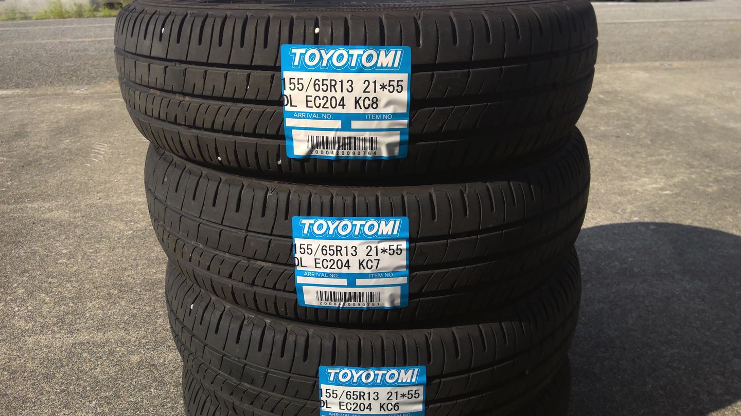 中古ノーマルタイヤ 155/65R13 T-UNTA00049 富山店 | 新品・アウトレット・買取 | 【公式】タイヤセンター豊富-富山の中古タイヤ 専門店