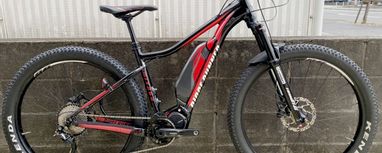 ほぼ新品】BRIDGESTONE ジュニアスポーツバイク 黒/赤 24インチ 