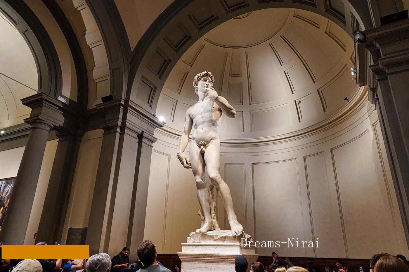 アカデミア美術館（ミケランジェロのダビデ像のオリジナルが見学でき