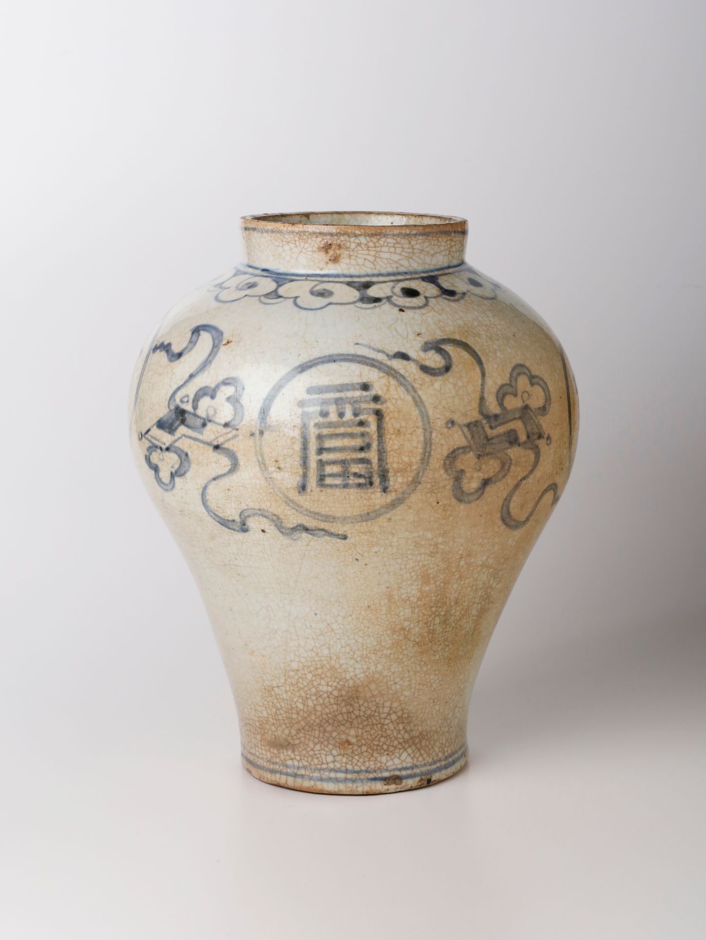 李朝竹製紙筒（李朝時代） 李朝竹製筆筒（李朝時代）