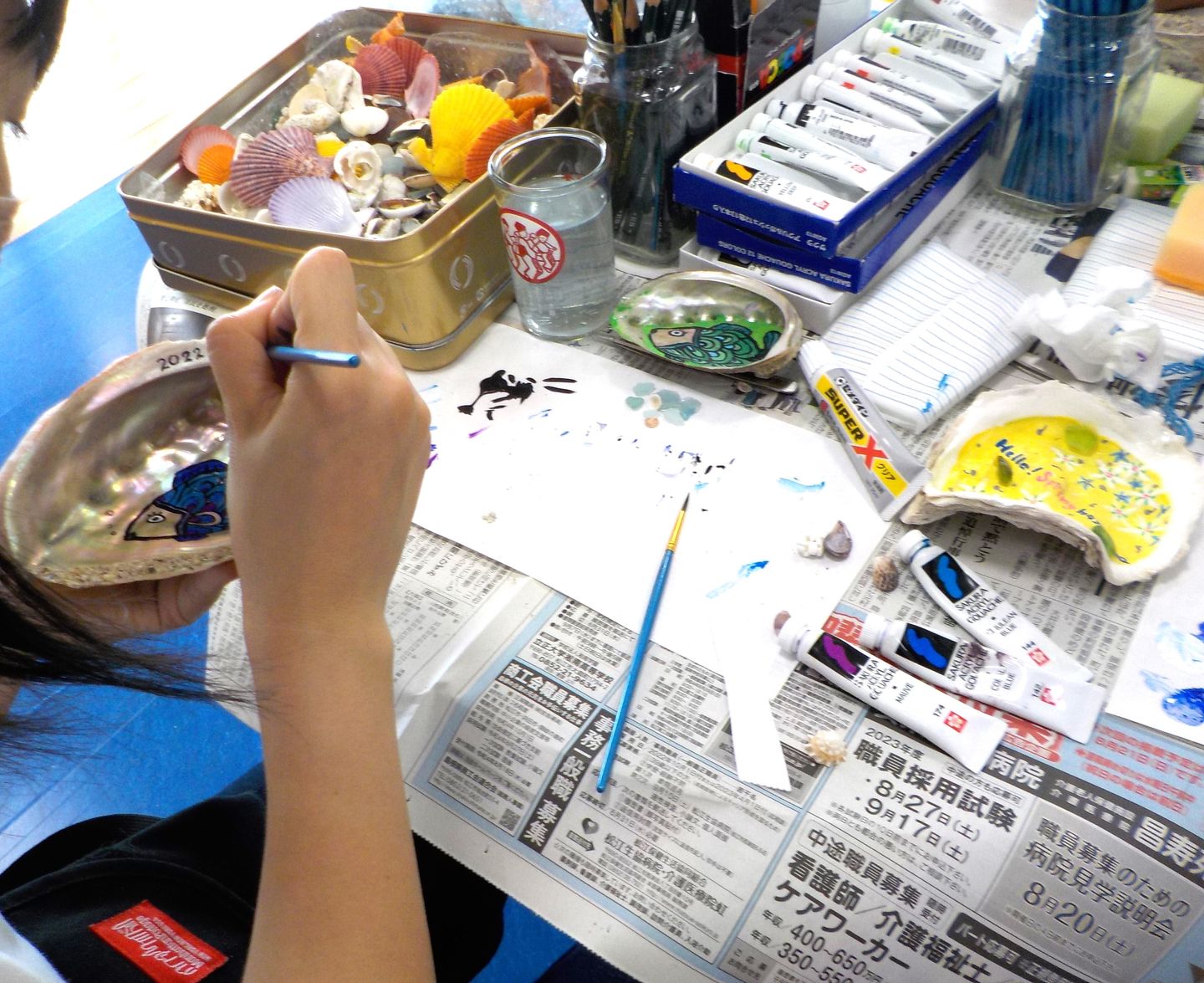 貝殻オブジェ製作体験 | 観光スポット・体験 | 知夫里島（島根県