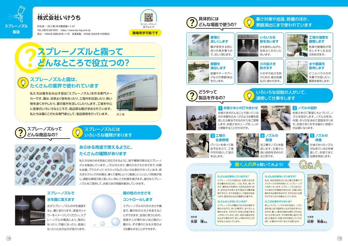 中学生のキャリア教育を支援する副読本「中学生のためのお仕事ブック