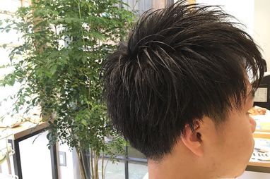 爽やか大学生ソフト刈上げツーブロック スタイル メンズ 四街道の美容室 美容院life With Hair Smil スミール