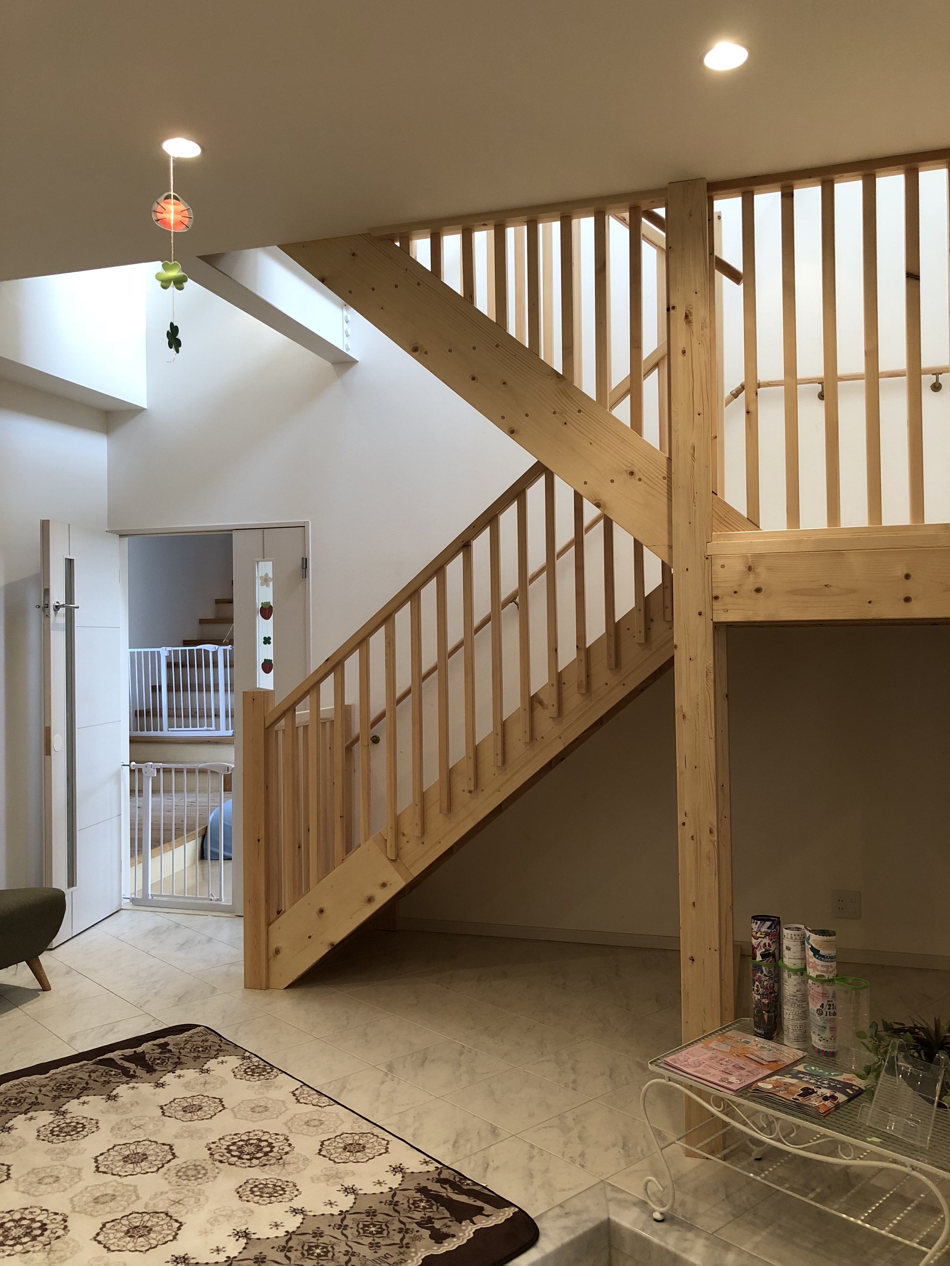 子育て支援室への階段ができました Blog Wakuwku Land 子育て支援わくわくランドのページです