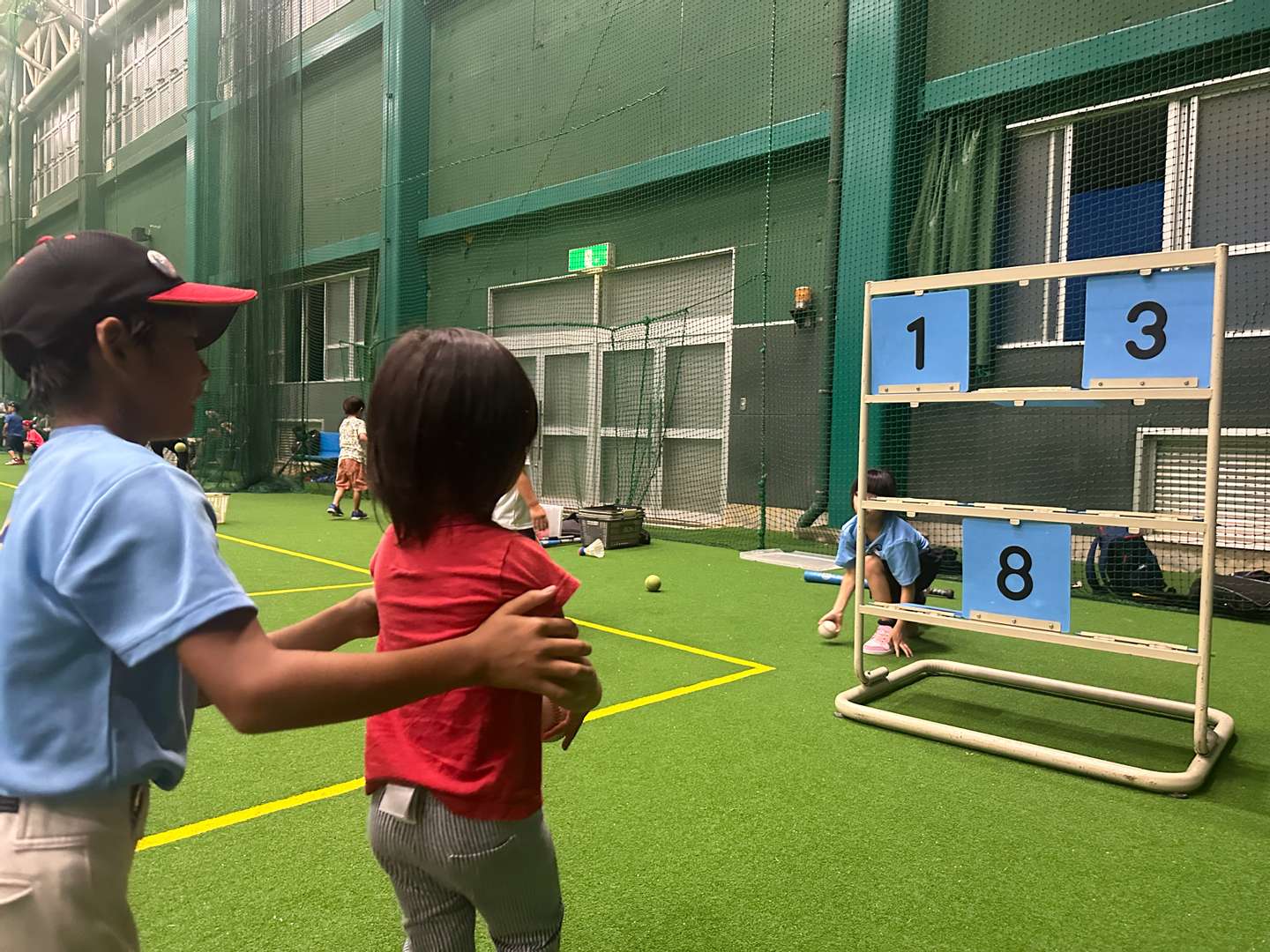 元ヤクルトスワローズ吉川昌宏さんがU10ベースボールアカデミーに来て